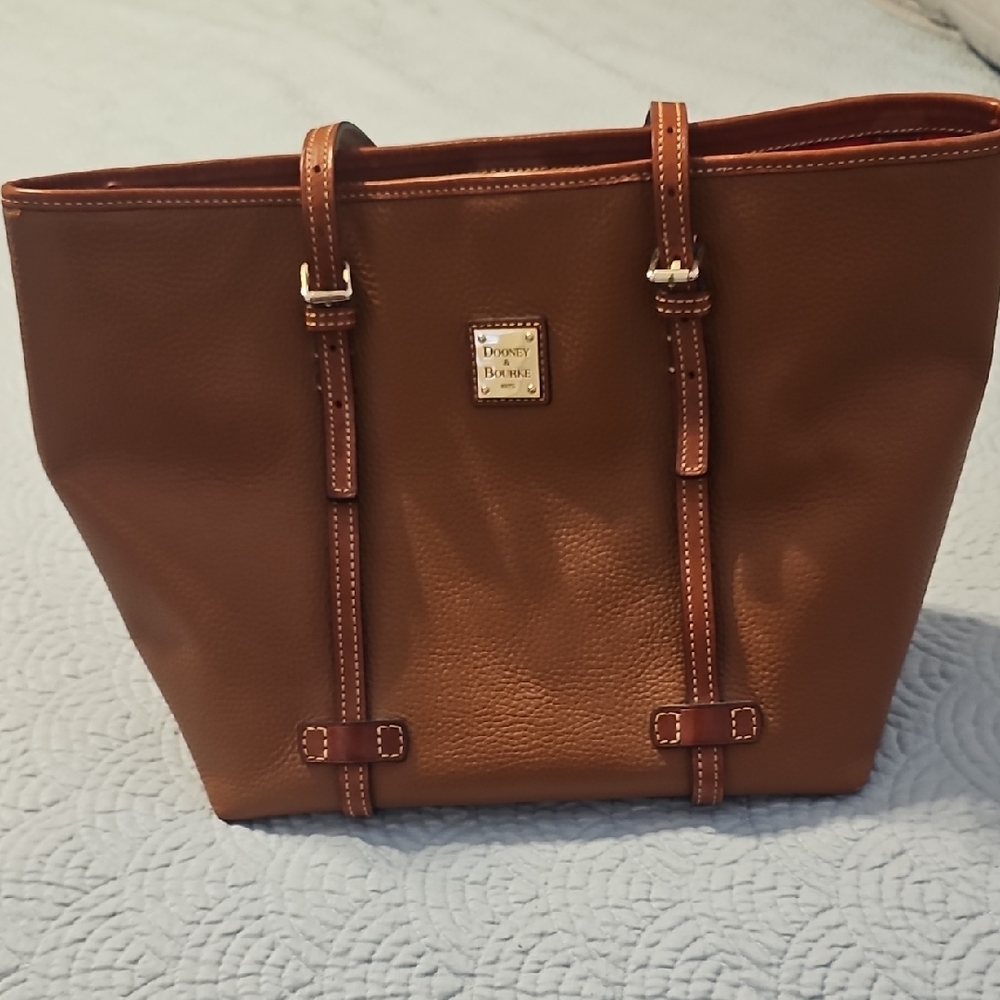 Dooney & Bourke Brown Leather Tote